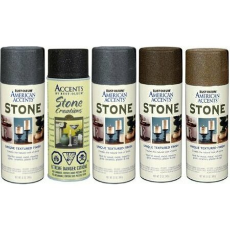 AMERICAN ACCENTS 12OZ PEBBLE STO NE CREATE SPRAY PAIN 7995-830